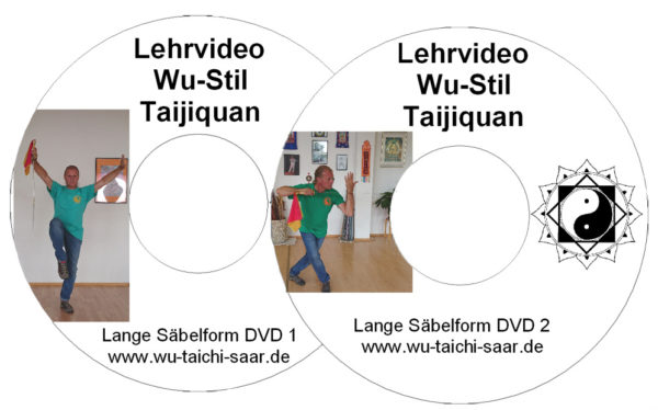 Wu Tai Chi Saar Lange Säbelform Teil 1 Doppel DVD
